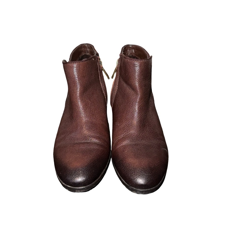 Sam Edelman Petty Leather Ankle Booties – Brown – Women’s 7